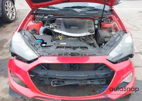 2015 Hyundai Genesis 3.8 Base z USA, uszkodzony, nr VIN KMHHT6KJ4FU129441